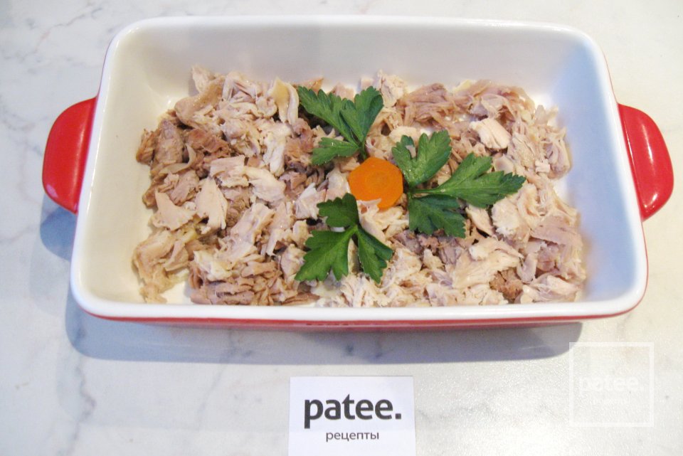 Холодец из говяжьей голени и курицы - Шаг 10