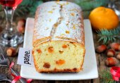 Творожный кекс с цукатами кумквата