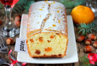 Творожный кекс с цукатами кумквата