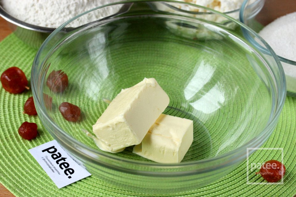 Творожный кекс с цукатами кумквата - Шаг 2