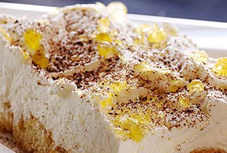 Лимонный тирамису