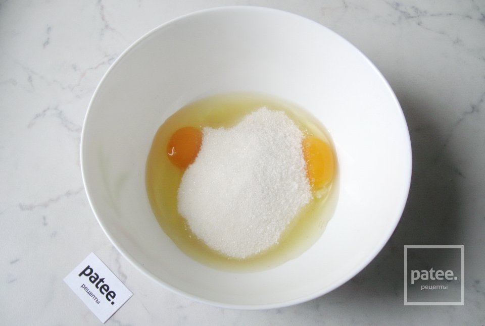 Кекс с орехами и какао - Шаг 2