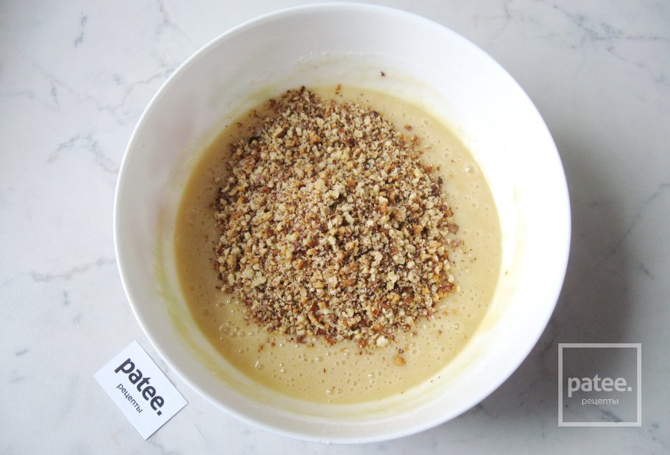 Кекс с орехами и какао - Шаг 6