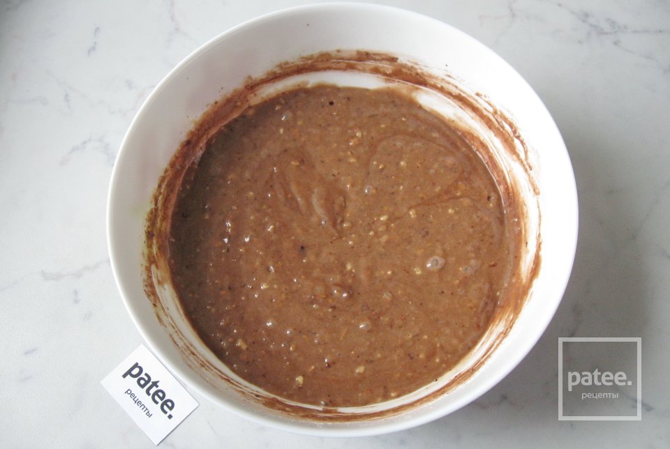 Кекс с орехами и какао - Шаг 8