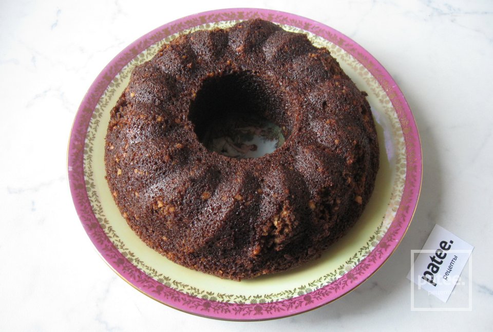 Кекс с орехами и какао - Шаг 10