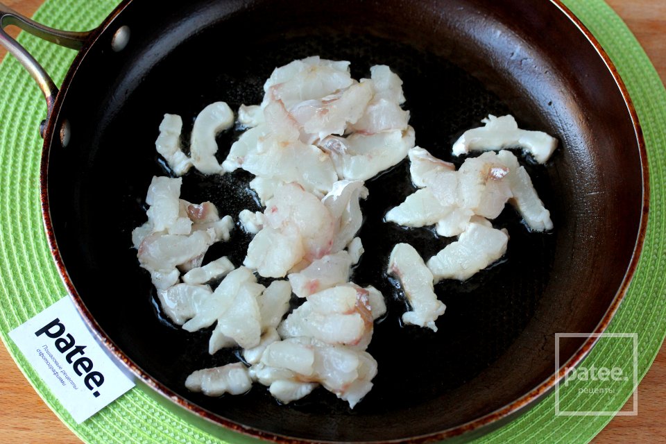 Жульен из рыбы с грибами - Шаг 4