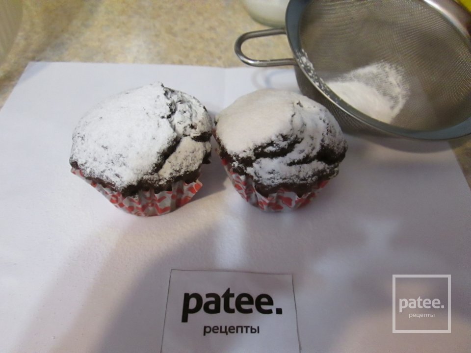 Капкейк шоколадный со вкусом шоколадной ириски - Шаг 14