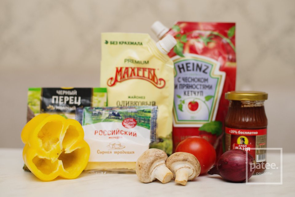 Пицца домашняя "Творческая" - Шаг 2