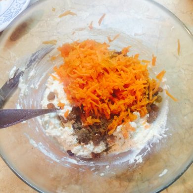 Диетические морковные сырники (ПП) - Шаг 3