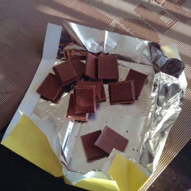 Сырники с шоколадом и кунжутом❤️ - Шаг 4