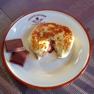 Сырники с шоколадом и кунжутом❤️ - Шаг 7