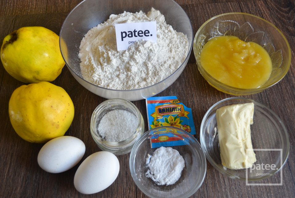 Медовый кекс с айвой в мультиварке - Шаг 1