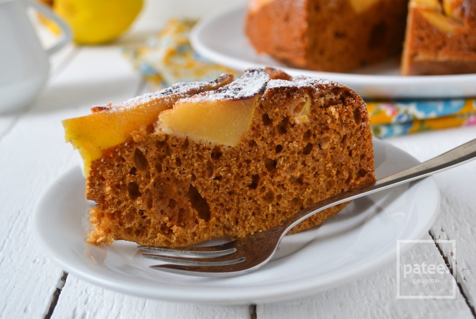 Медовый кекс с айвой в мультиварке - Шаг 14