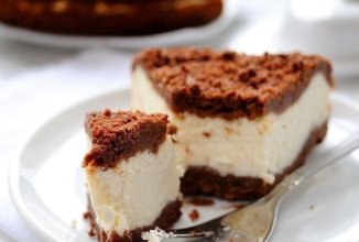 Пирог с творожной начинкой