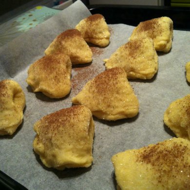 Творожные треугольники - Шаг 8