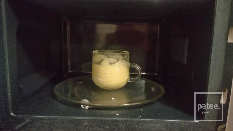 Банановый кекс в кружке - Шаг 3