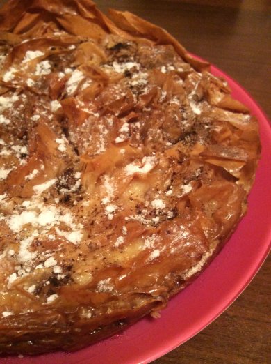 Бугаца или пирог с заварным кремом - Шаг 6