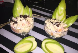 Фруктовый салат "нежность"