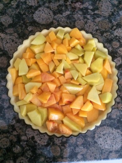 Персиковый тарт - Шаг 2