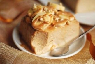 Банановый чизкейк -запеканка без основы с творогом .