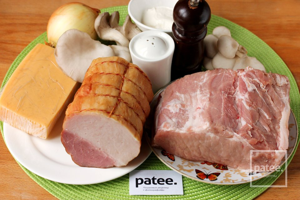 Свиные рулетики с начинкой - Шаг 1