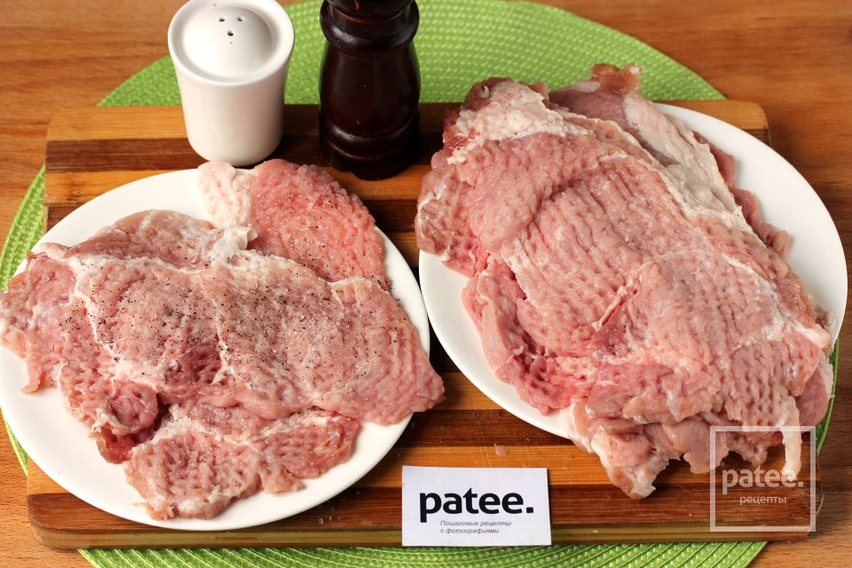 Свиные рулетики с начинкой - Шаг 3