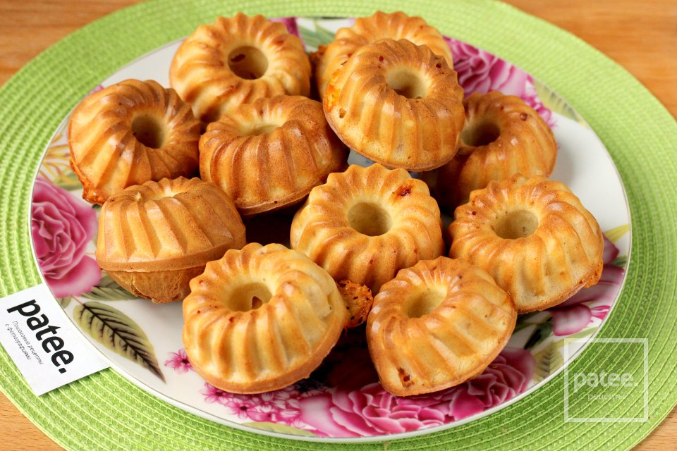 Кексы с сыром и ветчиной - Шаг 13