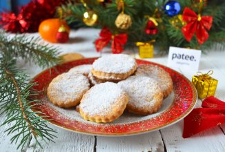 Новогоднее апельсиновое печенье