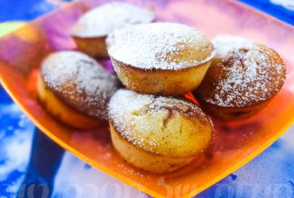 Маффины с вареньем