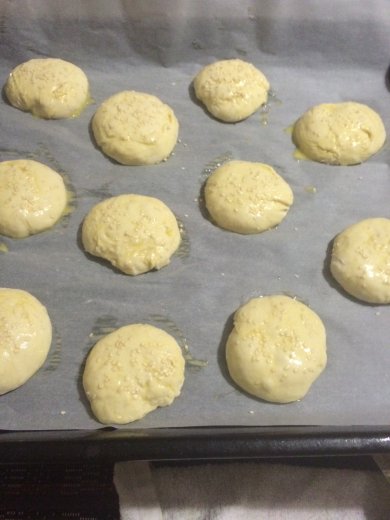 Булочки для бургеров - Шаг 1