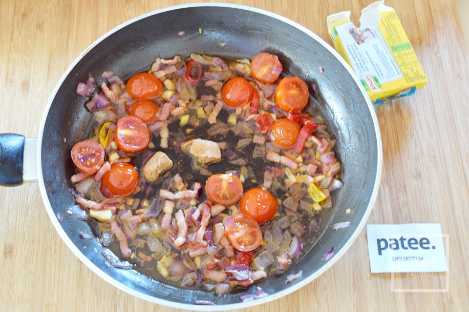 Тилапия в томатном соусе с консервированным нутом - Шаг 7