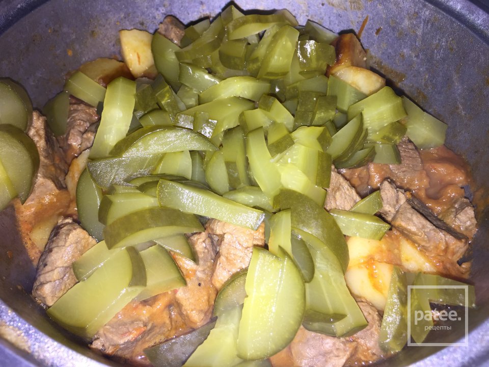 Азу или жаркое по-татарски - Шаг 9