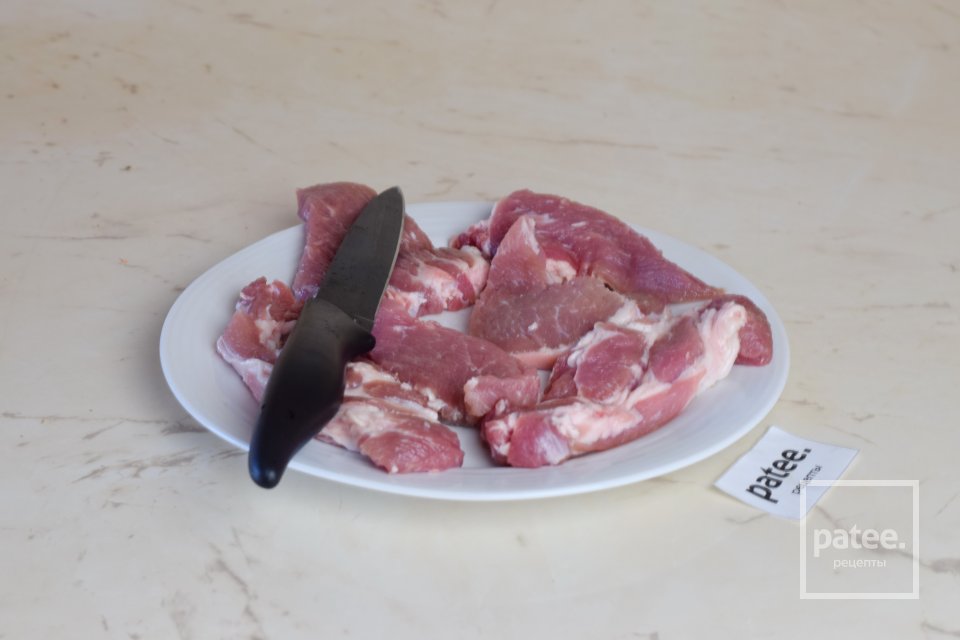 Свинина с соусом из киви - Шаг 2