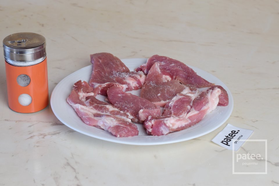 Свинина с соусом из киви - Шаг 3