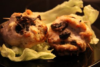 Мешочки из куриной грудки