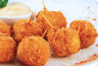 СЫРНЫЕ ЖАРЕННЫЕ ШАРИКИ