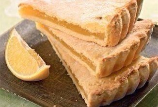 Лимонный, очень нежный пирог