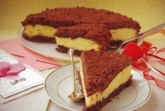 Творожный "торфяной" пирог