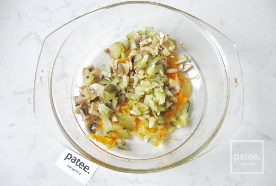 Новогодний салат Обезьянка - Шаг 9