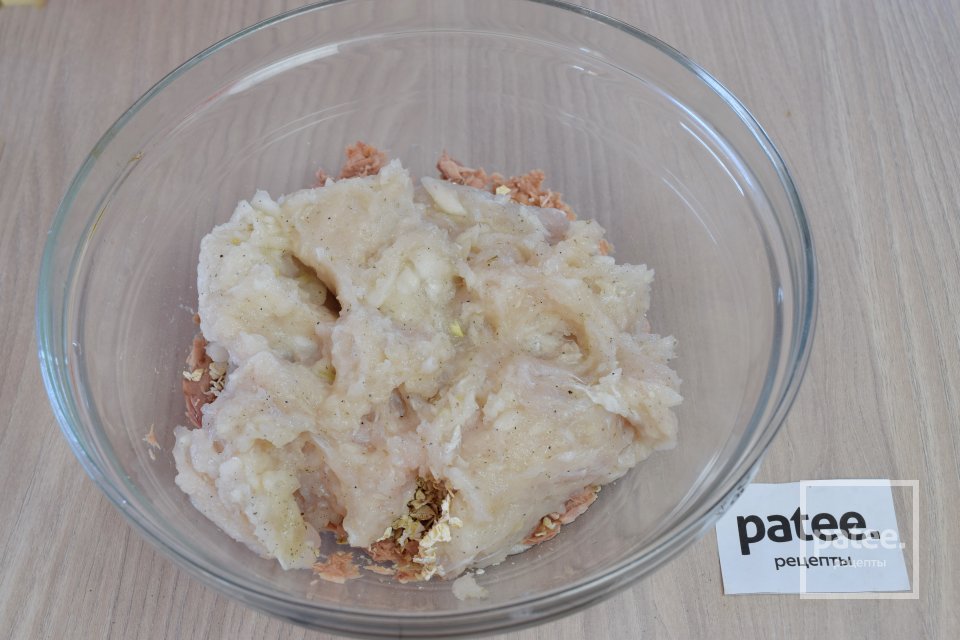 Рыбные палочки из тилапии и консервированного тунца - Шаг 9