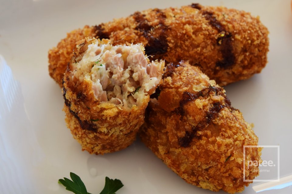 Рыбные палочки из тилапии и консервированного тунца - Шаг 14
