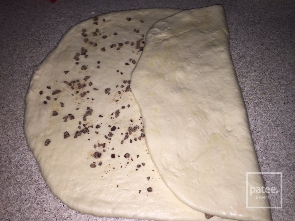 Будочки-улитки с шоколадной крошкой - Шаг 6