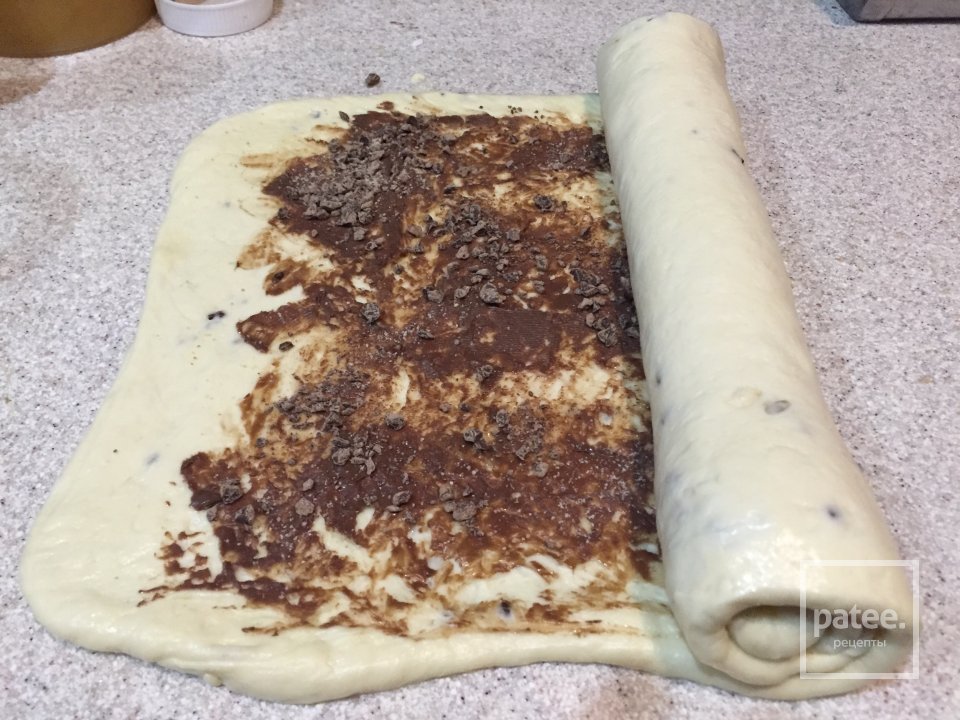 Будочки-улитки с шоколадной крошкой - Шаг 10