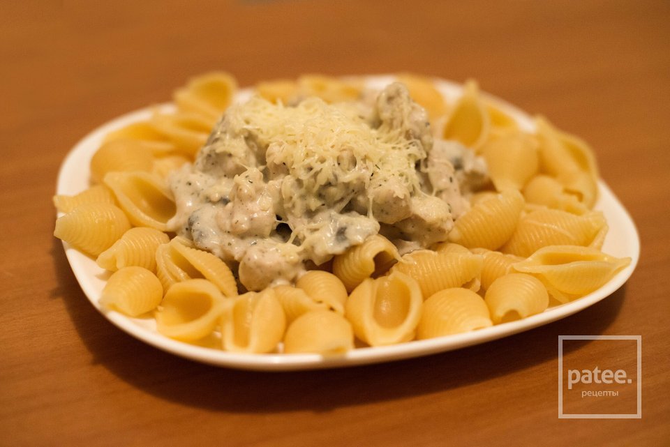 паста Альфредо ( домашняя интерпретация ) - Шаг 8