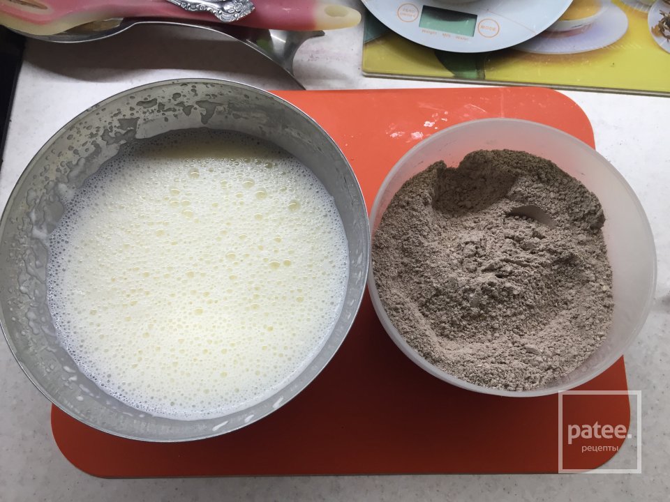 Диетические ПП шоколадно-арахисовые маффины - Шаг 1