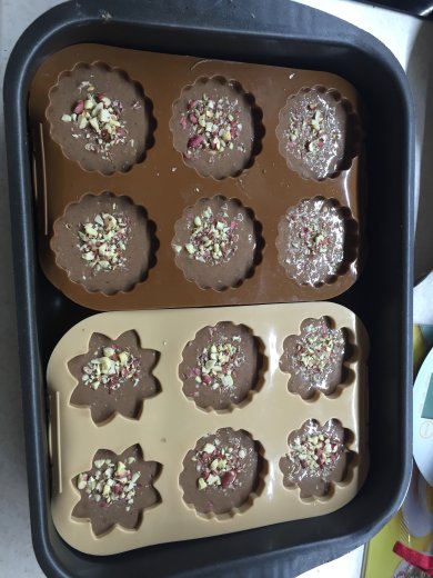 Диетические ПП шоколадно-арахисовые маффины - Шаг 2