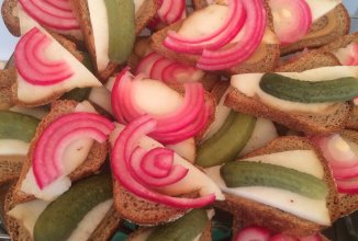 Бутерброды с салом