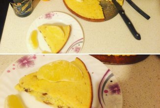 Апельсиновый кекс