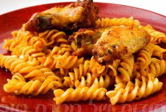 Куриные крылья в сухарях