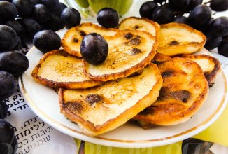 Оладушки с шоколадом